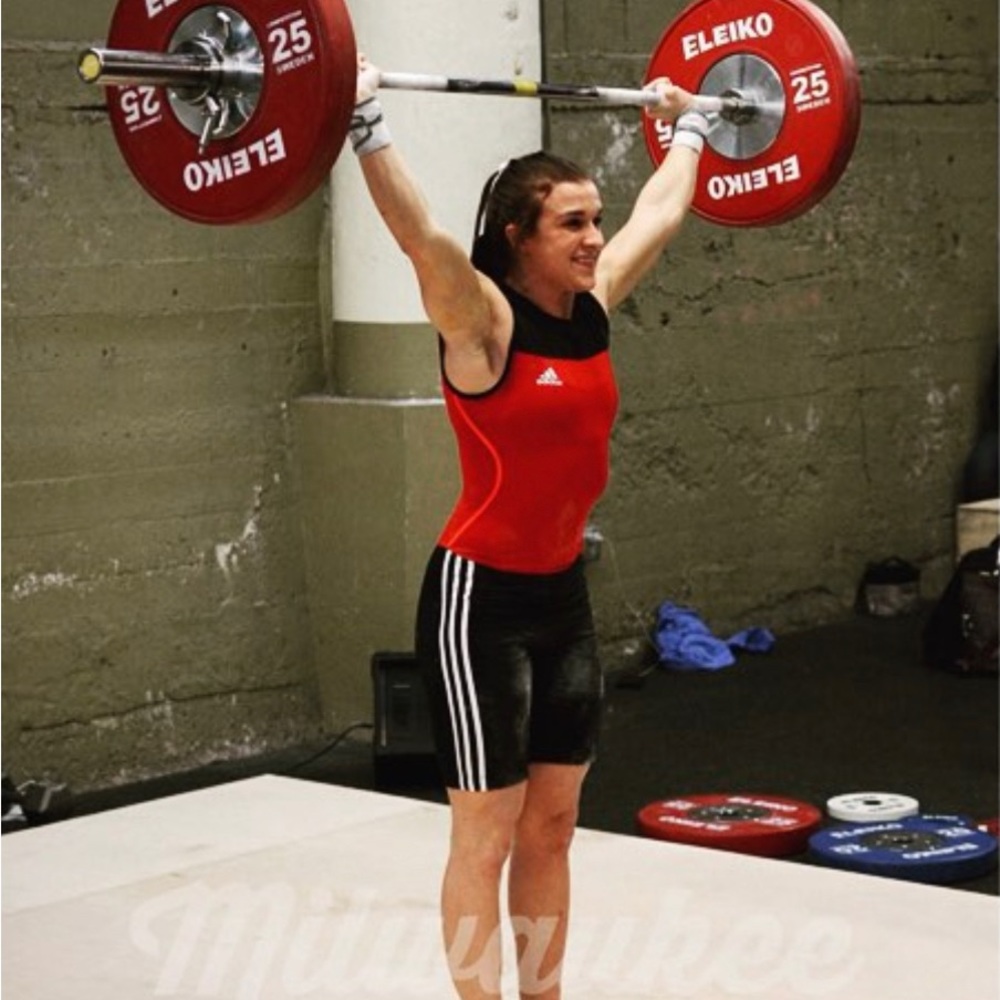 Women’s Adidas weightlifting singlet
